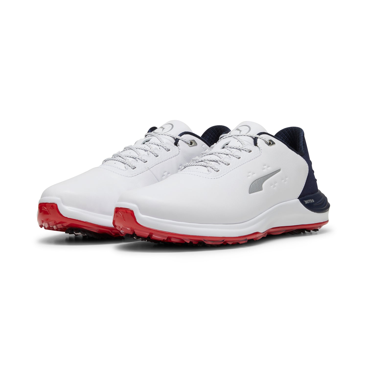 Puma White / Deep Navy / For All Time Red