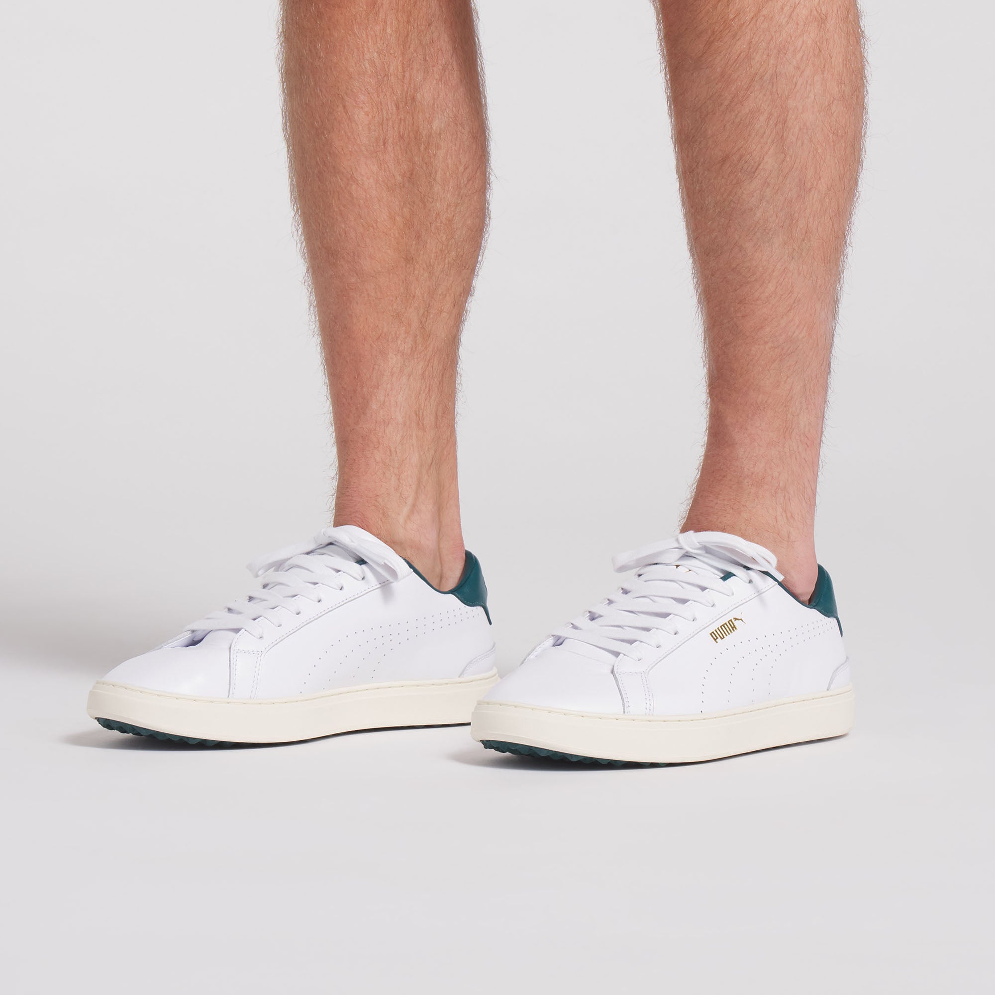Puma White / Varsity Green