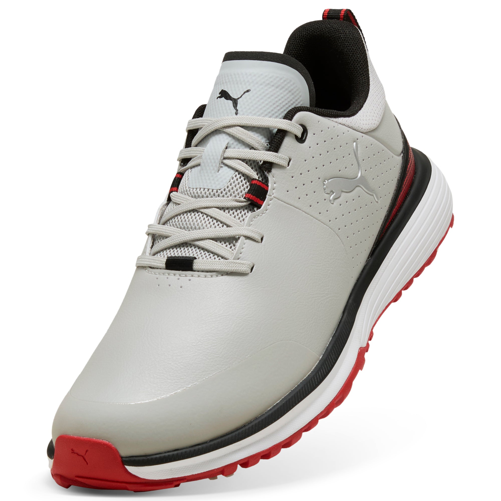 Ash Gray / Puma Black / Candy Apple