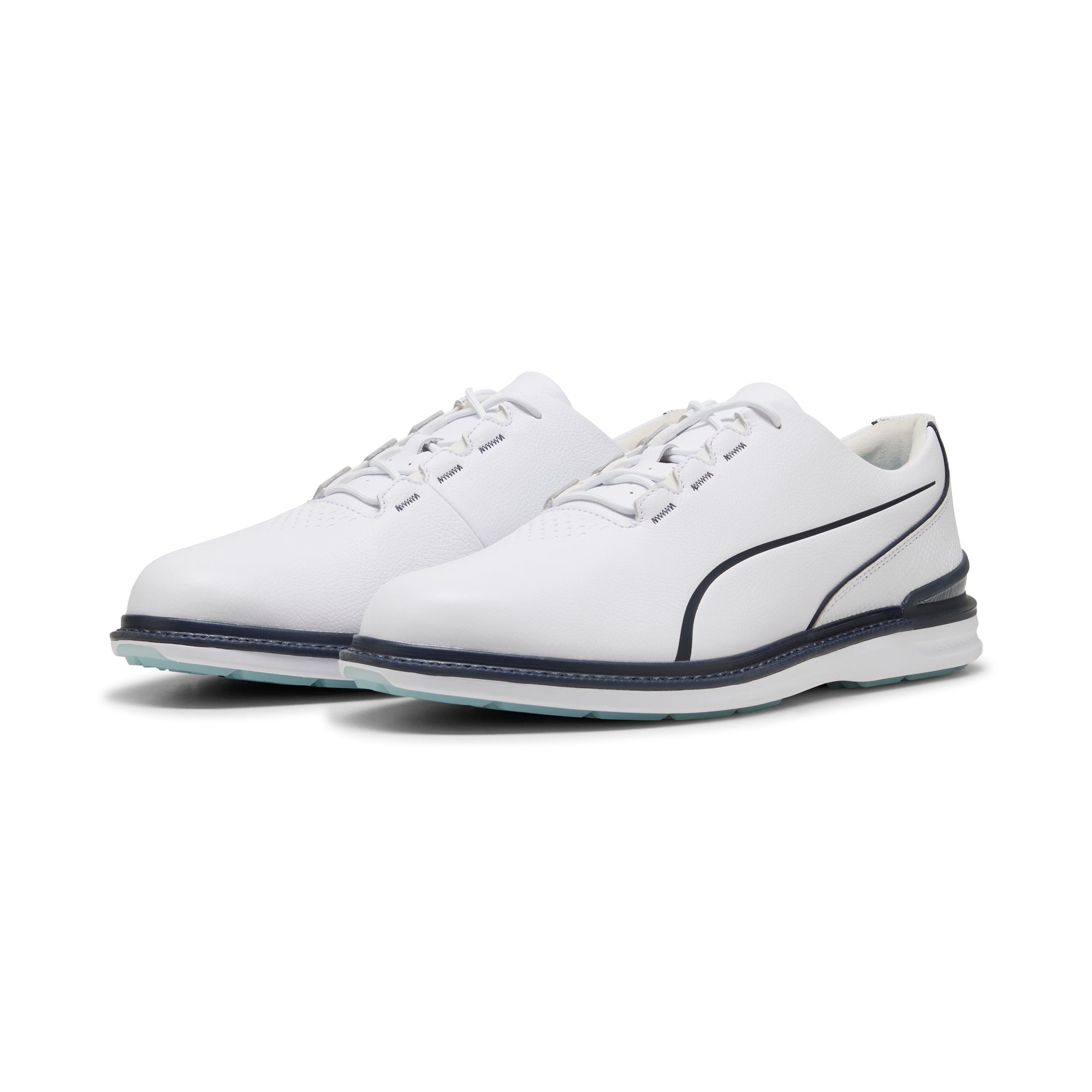 Puma White / Deep Navy / Spring Blue