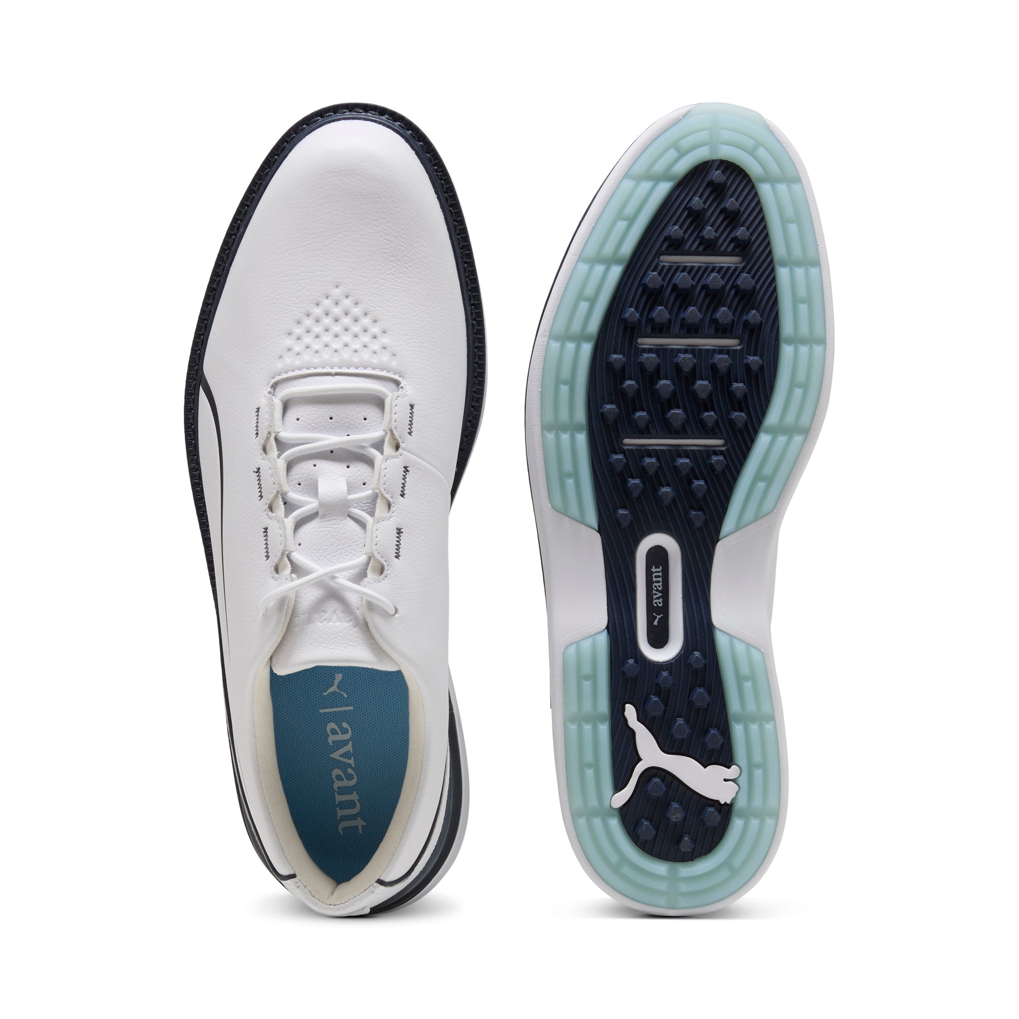 Puma White / Deep Navy / Spring Blue