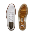 Puma White / Brown Mushroom