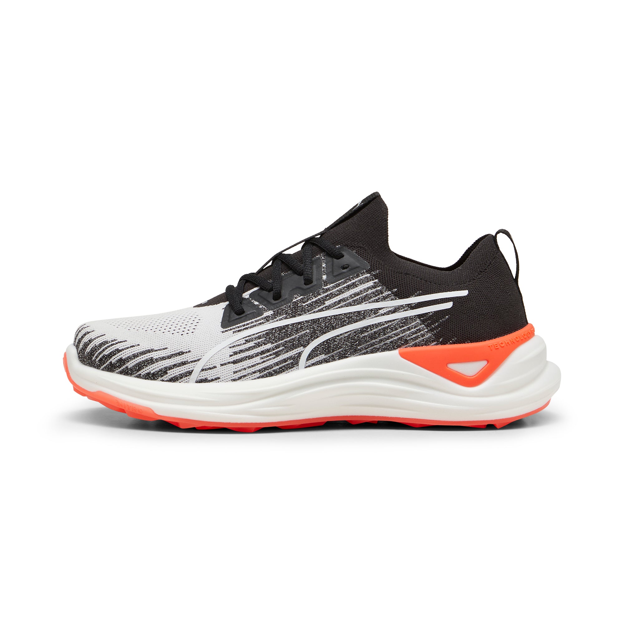 Puma White / Puma Black / Red Blast