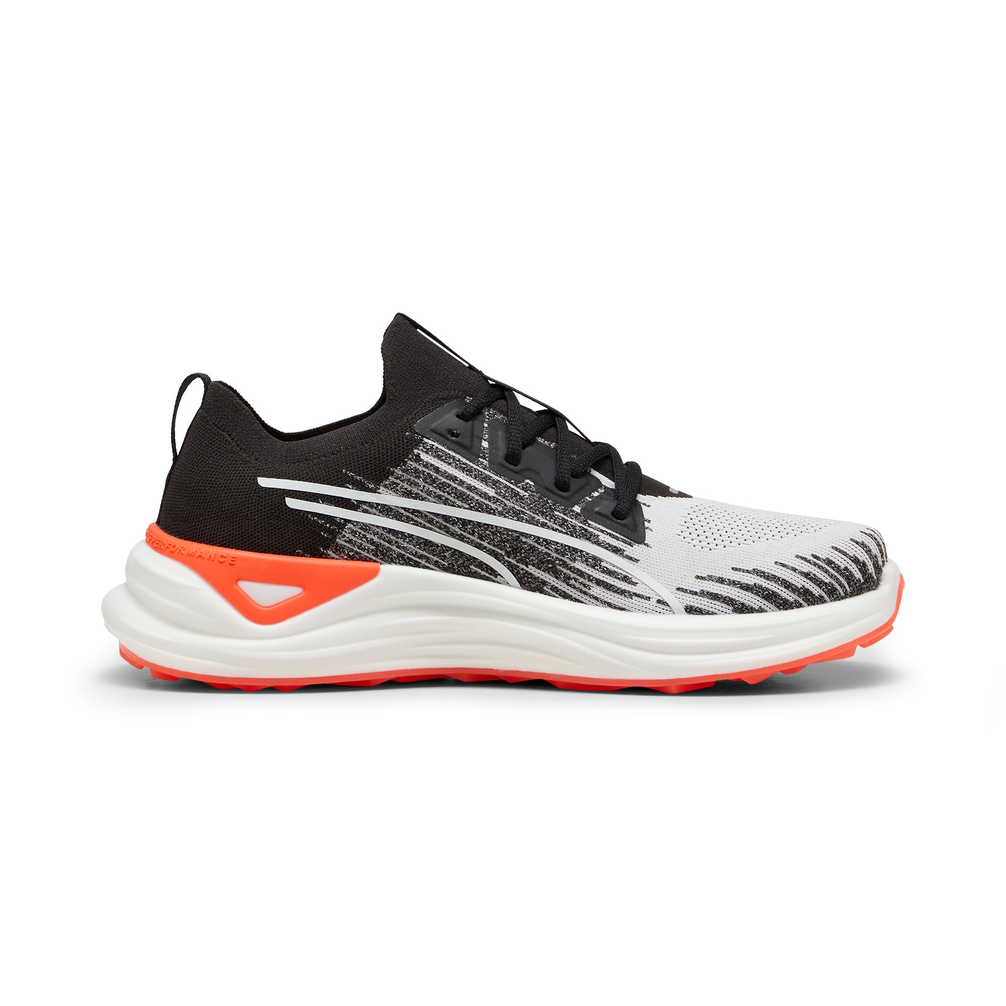 Puma White / Puma Black / Red Blast