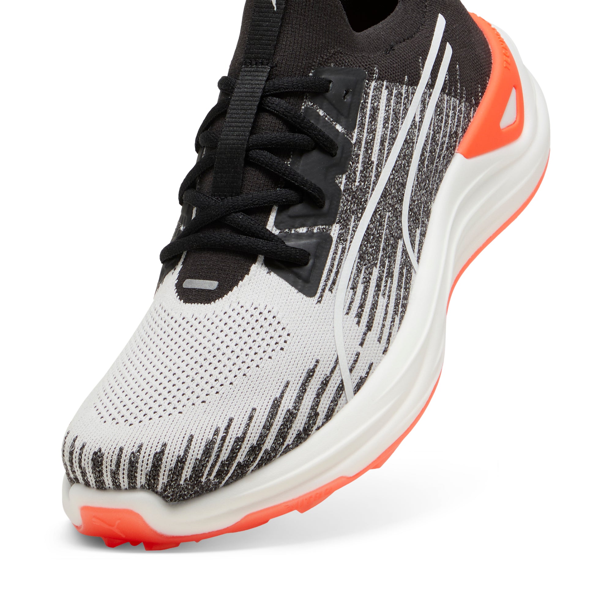 Puma White / Puma Black / Red Blast