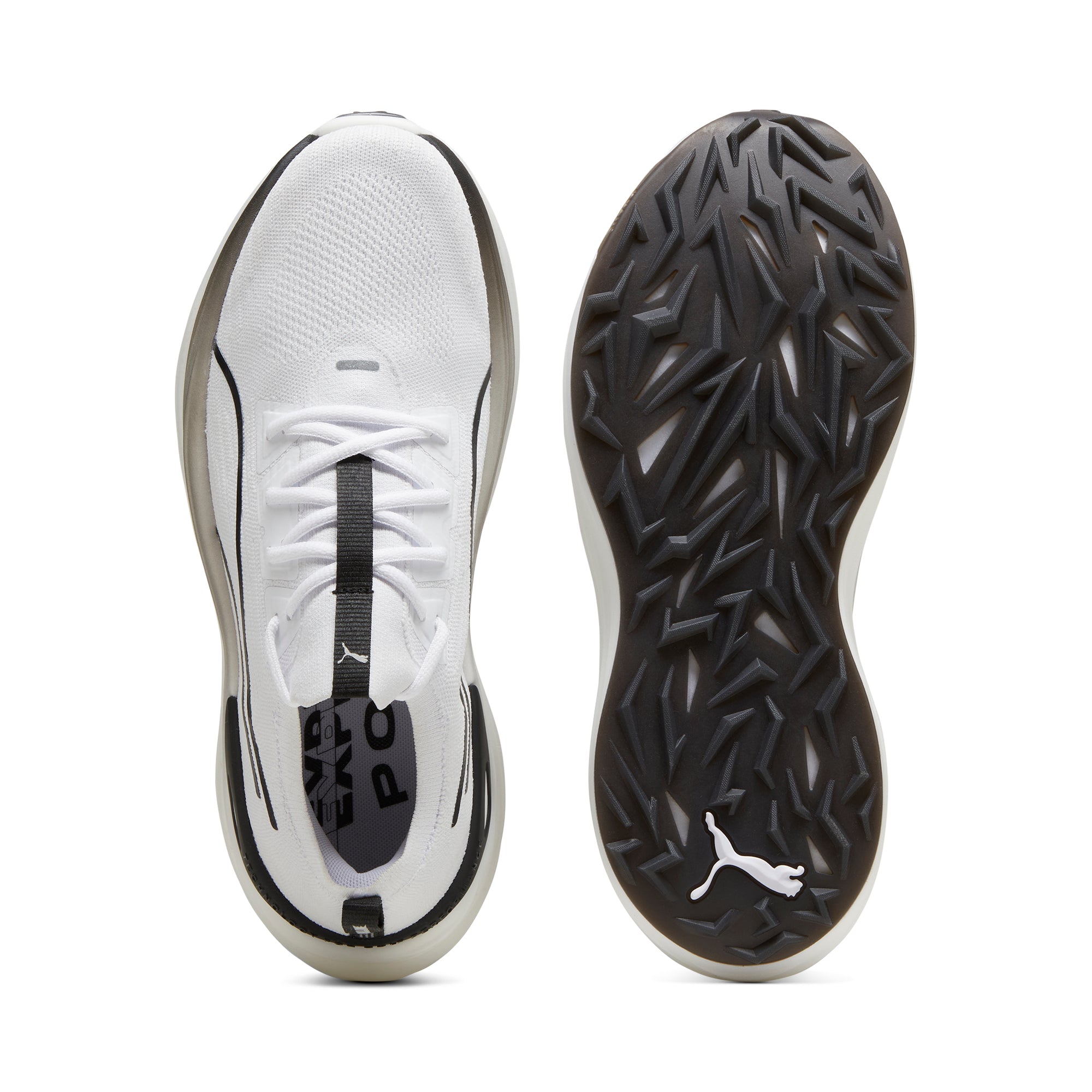 Puma White / Puma Black