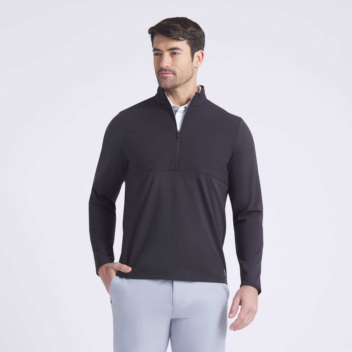 CLOUDSPUN Tech Hybrid 1/2 Zip Golf Jacket – COBRA Golf