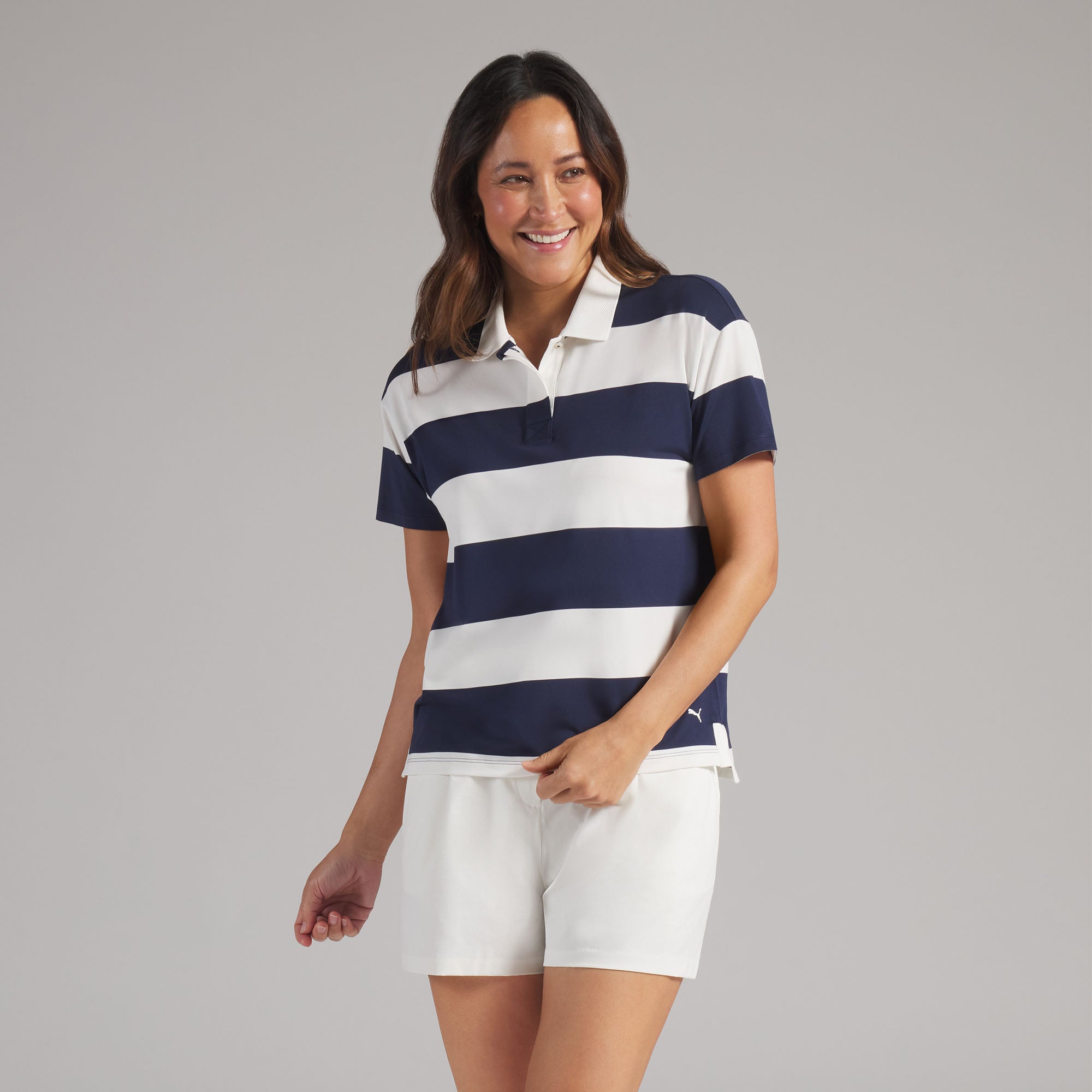 Warm White / Deep Navy