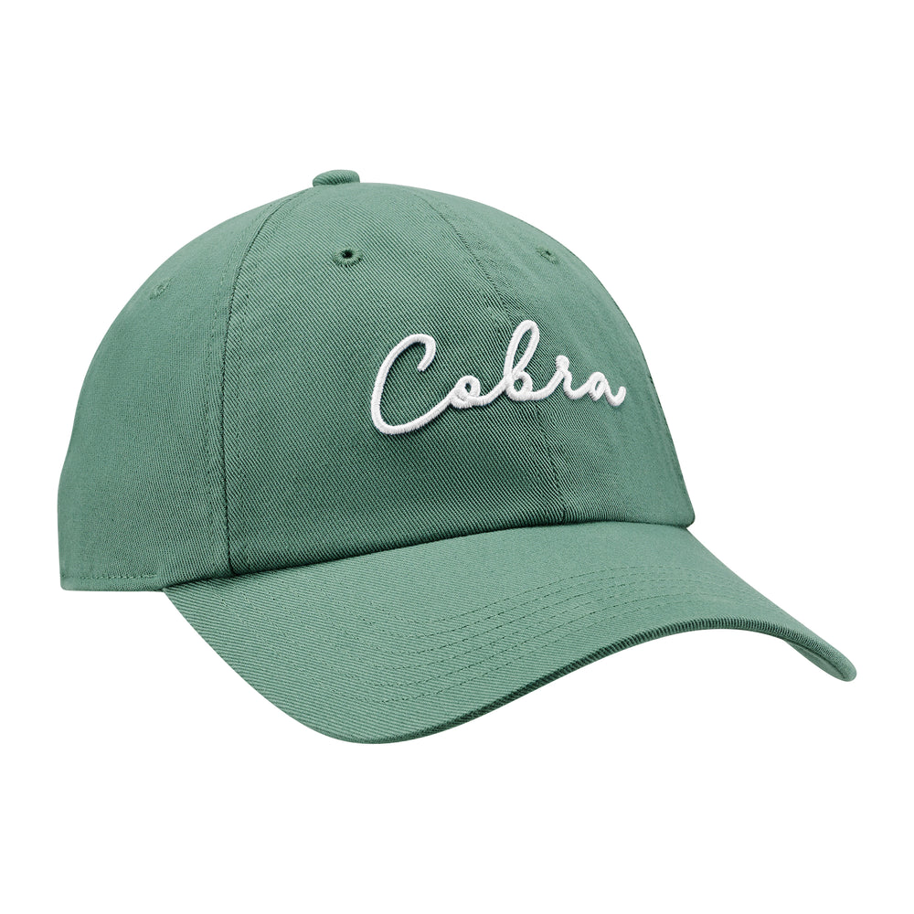 COBRA Golf Women's Sunset Script Golf Cap Eucalyptus