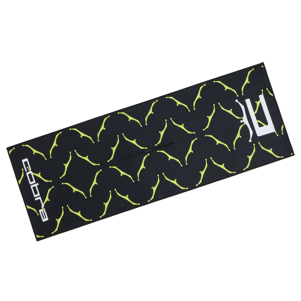 COBRA Golf Microfiber Crown Golf Towel Black