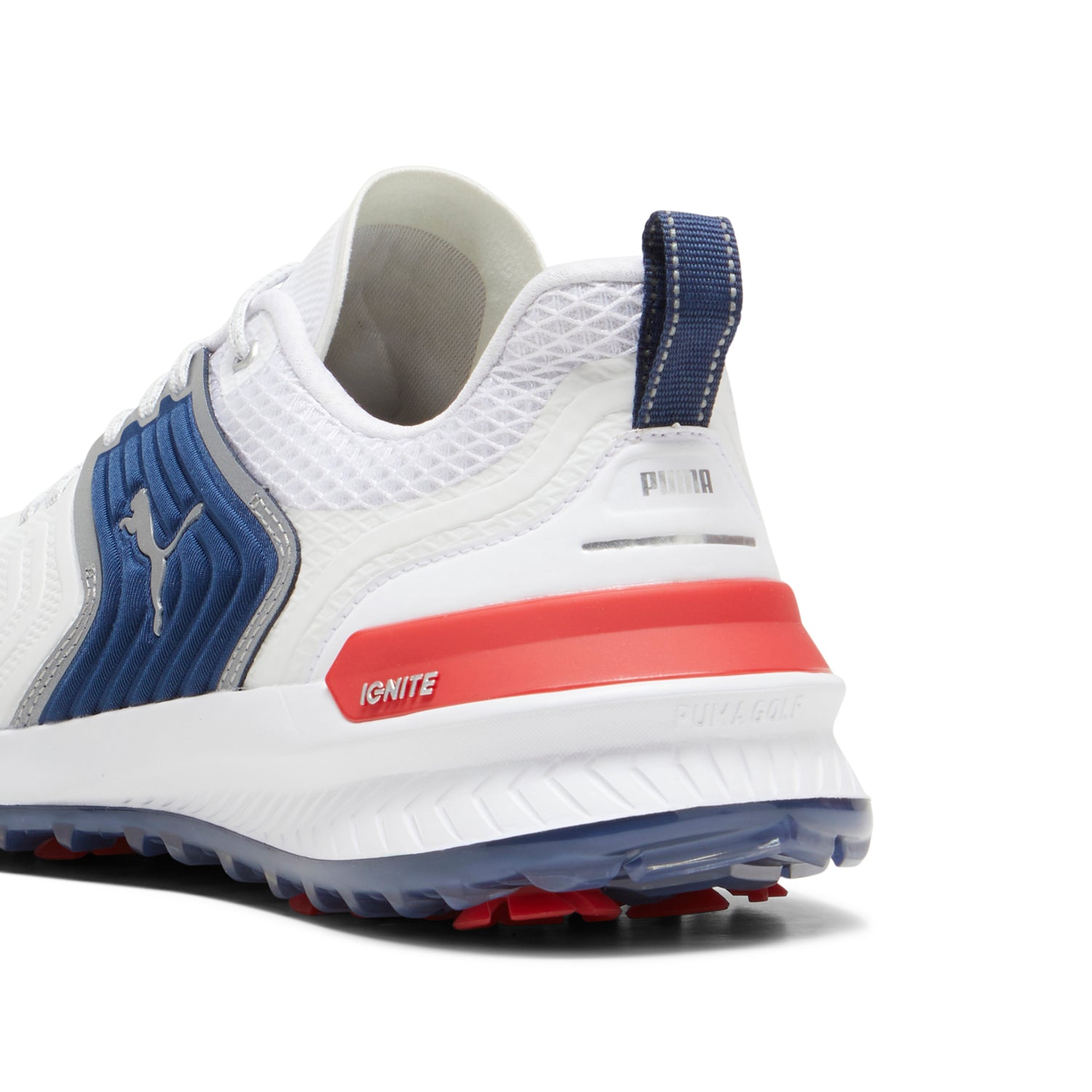 Puma White / Persian Blue / Strong Red