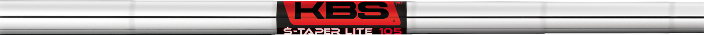 KBS $-テーパー ライト (.370P) スチール スティッフ